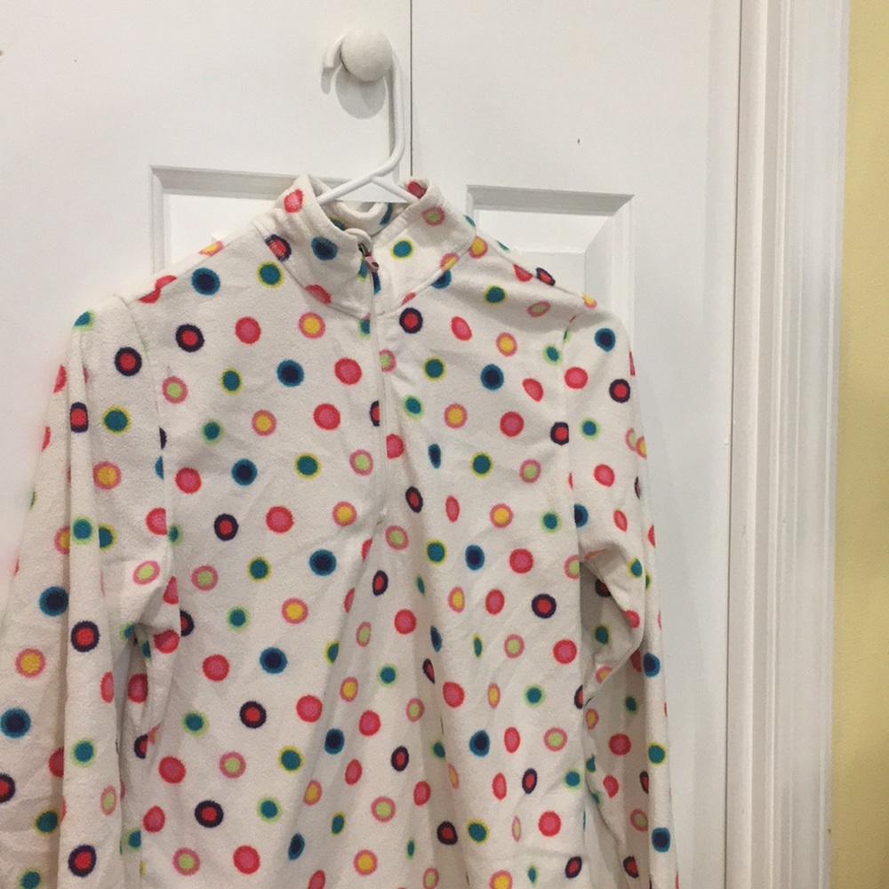 Girls Lands End Fleece size 14